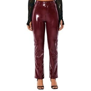 Social Tourist Hollister Faux Leather Ultra High Rise Pants